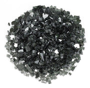 American Fire Glass 1/4" Black Reflective Fire Glass